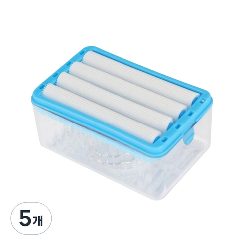 아케이바이 거품롤러 비누케이스, 블루, 5개