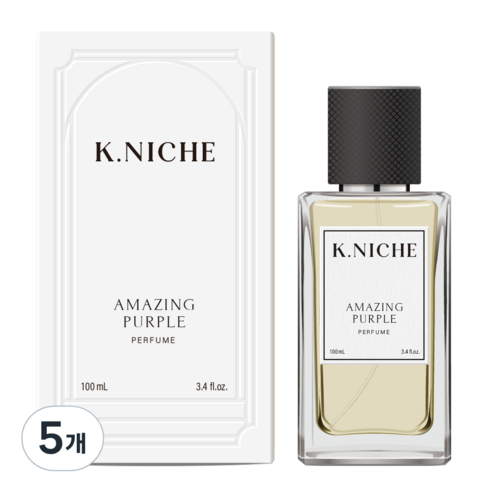 케이니치 어메이징퍼플 여자 향수 오드퍼퓸, 5개, 100ml