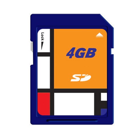 구형 내비게이션 단말기용 SD 4G(지니/맵피 완벽호환), 4GB