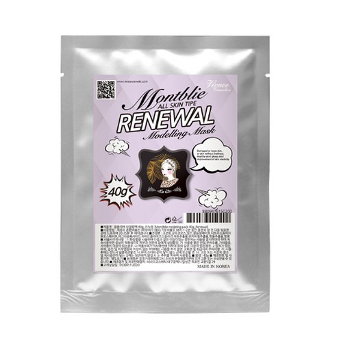몽블리에 모델링팩 리뉴얼, 40g, 1개, 1개