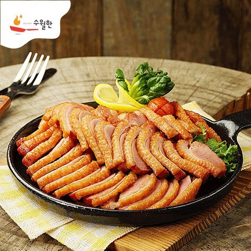 고급스러운 맛과 편의성이 결합된 수월한 슬라이스 오리훈제