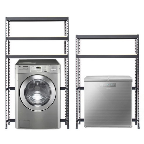 스피드랙 세탁기 선반 구성, 실용성과 미적 감각을 동시에 스피드랙통돌이