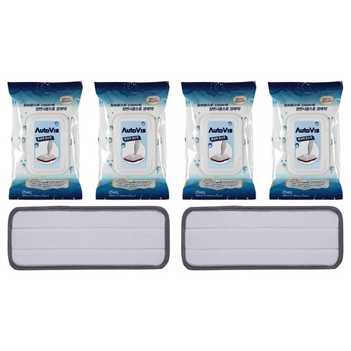 오토비스 22년형 일회용 청소포 패키지(실속형), 4개