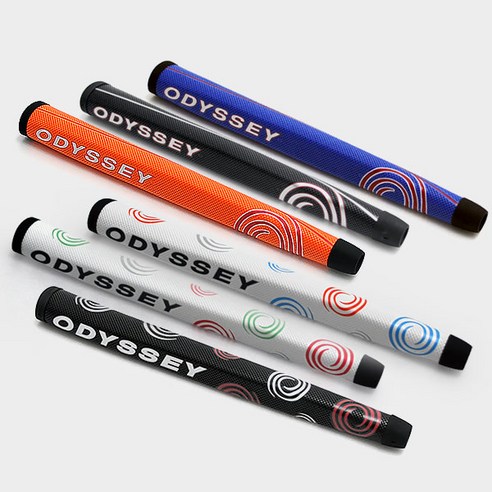 일본사양 Odyssey Grip 스월 4 AM MENS SWIRL 오딧세이 퍼터그립-당일출고-, 화이트/레드/그린