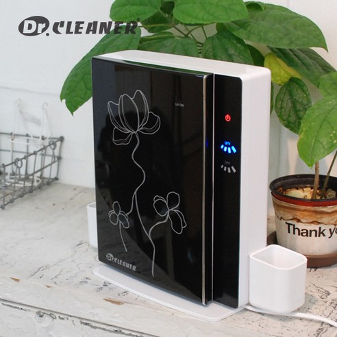 닥터크리너 스타일리쉬 가정용 자외선 칫솔 살균건조기, BIO-105, 블랙