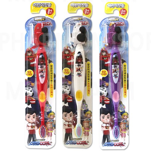 유아 어린이 캐릭터 피규어 칫솔 영유아, 쥬쥬 피규어-3단계, 12개, 1개