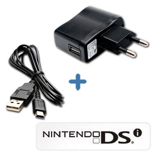 닌텐도 DSi 케이블 + USB충전기, 1세트, DSi 충전기셋트