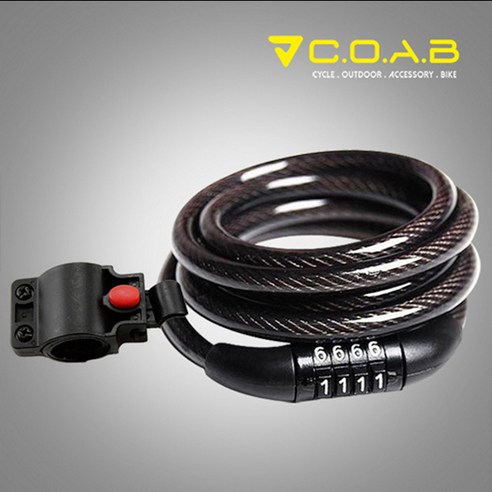 삼천리 4자리 번호키, 블랙, 1개