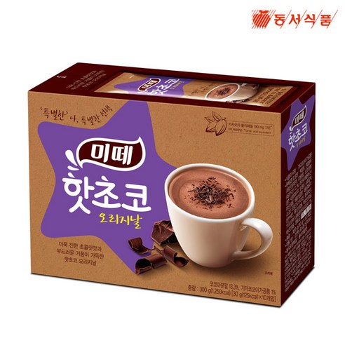 미떼 [동서식품] 핫초코 오리지, 30g, 10개입, 1개
