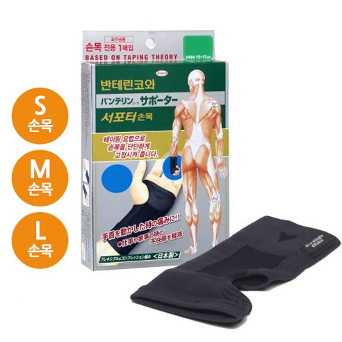 손목 통증, 이제 그만! 내 손목에 자유를 선물하세요 반테린손목보호대