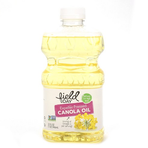 필드데이 익스펠러 프레스드 카놀라 오일 비건, 946ml, 1개