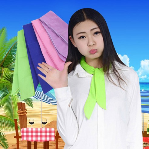 파이널킥아이스머플러 블루 넥쿨러 파이널킥아이스머플러 블루 넥쿨러