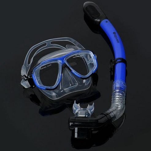 아쿠아맥스 스노쿨링 세트, 유스용 로얄블루