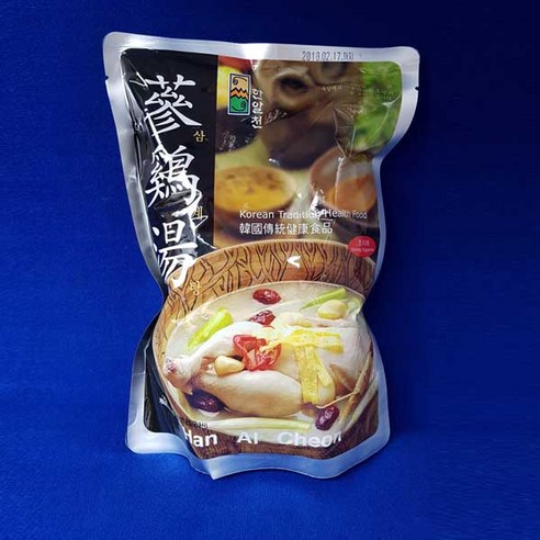 한알천 삼계탕 1kg (무료배송), 2개