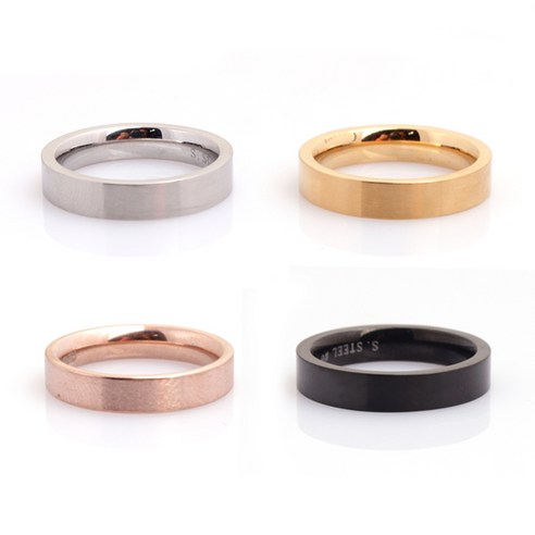 아롬샵 무광매트 4mm 써지컬스틸 반지 크롬하츠반지 아롬샵 무광매트 4mm 써지컬스틸 반지 크롬하츠반지