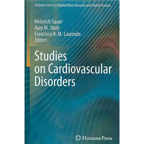 Studies on Cardiovascular Disorders, Humana Pr Inc