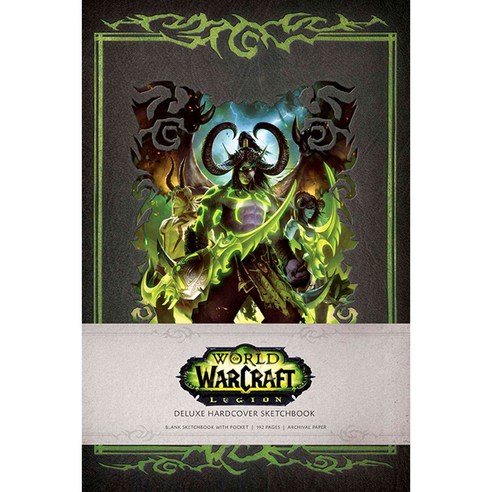 World of Warcraft: Legion Deluxe Hardcover Sketchbook, Pgw
