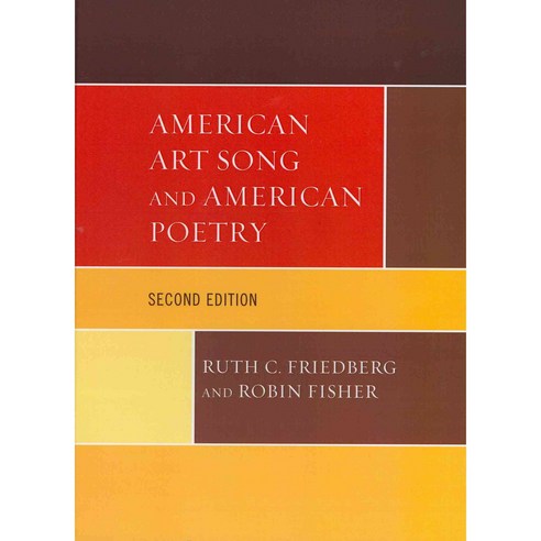American Art Song and American Poetry, Scarecrow Pr