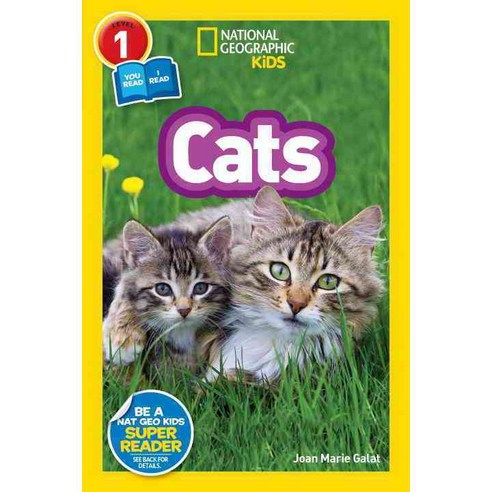 Cats: Level 1 Co-reader, Natl Geographic Soc Childrens books