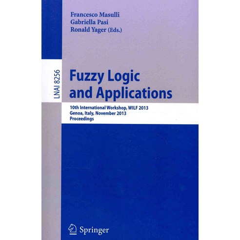 Fuzzy Logic and Applications, Springer-Verlag New York Inc