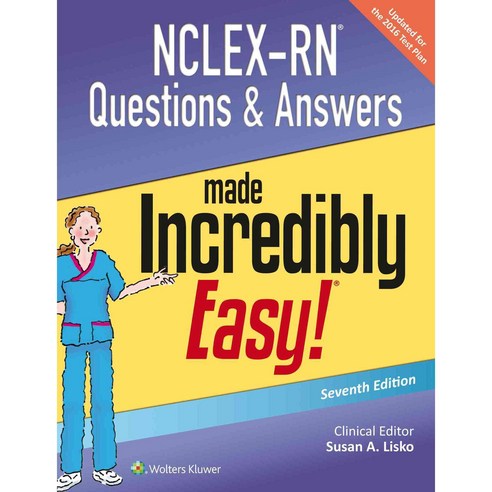 NCLEX-RN Questions & Answers Made Incredibly Easy, Lippincott Williams & Wilkins