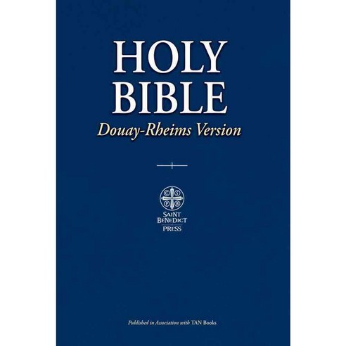Holy Bible: Douay Rheims Version, Saint Benedict Pr