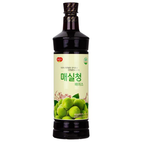 광야식품 매실청 베이스 970ml, 6개