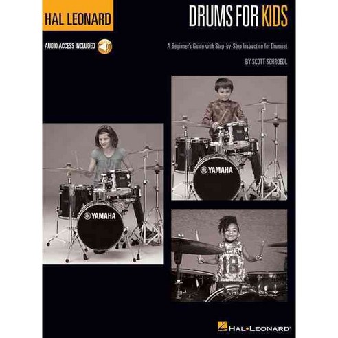 Drums for Kids: A Beginner''s Guide With Step-by-Step Instruction for Drumset, Hal Leonard Corp