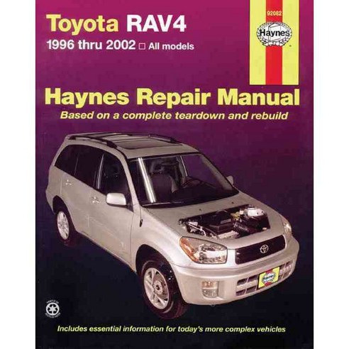 Toyota RAV4 Automotive Repair Manual 1996-2012, Haynes Pubns