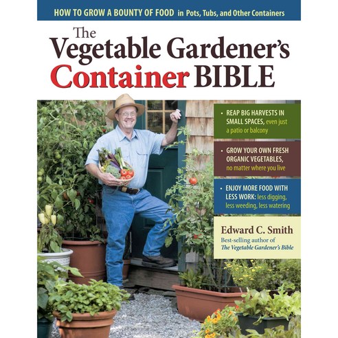 [해외도서] The Vegetable Gardener''s Container Bible, Storey Books