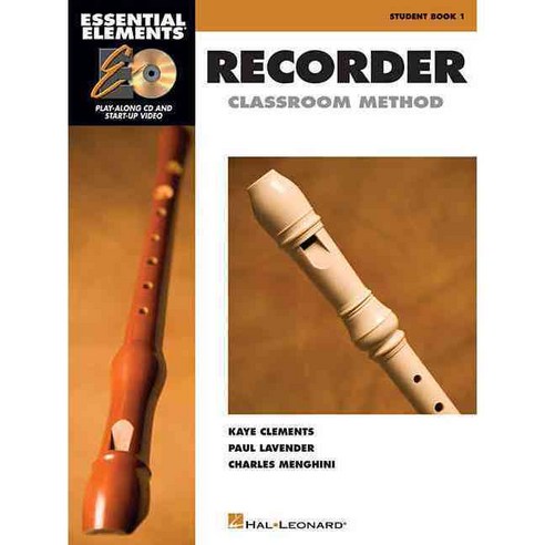 Essential Elements Recorder Classroom Method: Student Book 1, Hal Leonard Corp