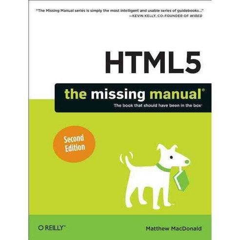 HTML5: The Missing Manual, Oreilly & Associates Inc