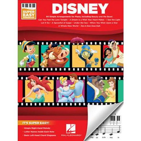 Disney Super Easy Songbook, Hal Leonard Corp