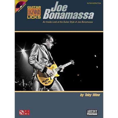 Joe Bonamassa Legendary Licks: An Inside Look at the Guitar Style of Joe Bonamassa, Cherry Lane Music