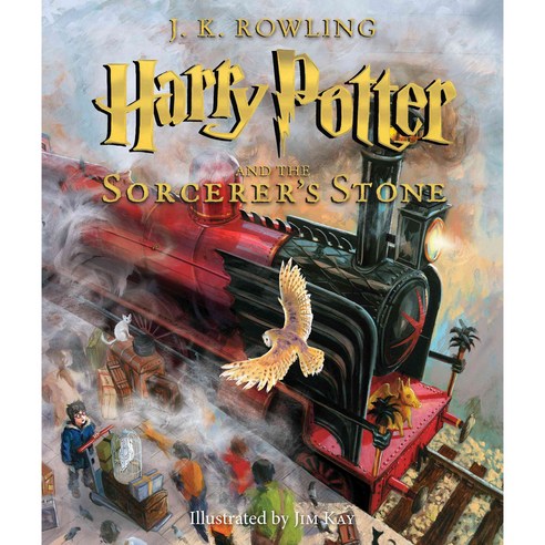 Harry Potter and the Sorcerer''s Stone: The Illustrated Edition (Harry Potter Book 1): The Illustrated Edition Hardcover, Arthur A. Levine Books