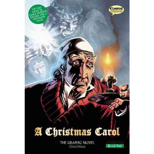 A Christmas Carol: The Graphic Novel Quick Text, Classical Comics