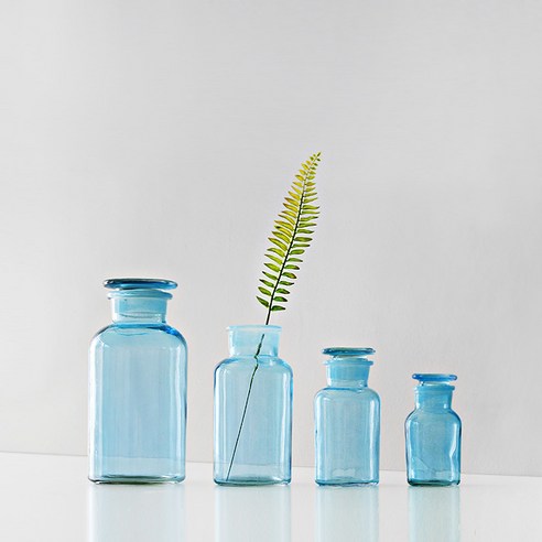실험실 필수품, 크리스탈 블루 시약병(500ml)