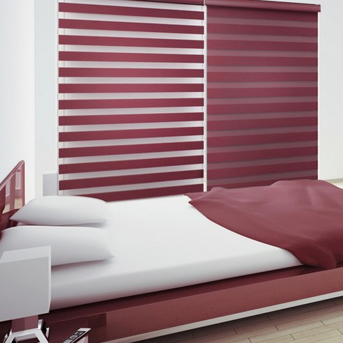 창앤롤 우드룩 콤비블라인드 작동줄-좌측