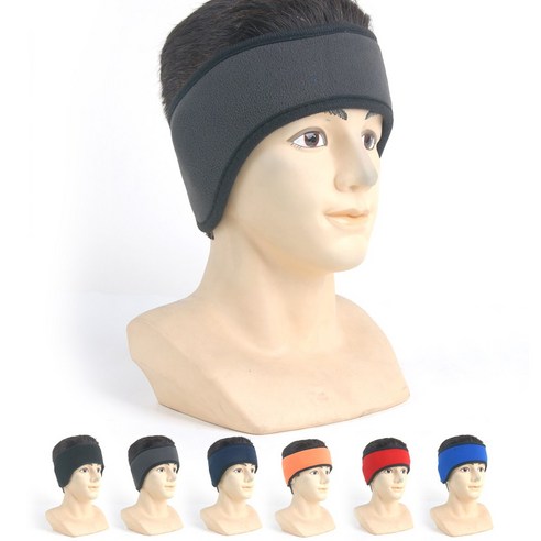 액티라이프 밴드형 방한귀마개, 오렌지, 1개
