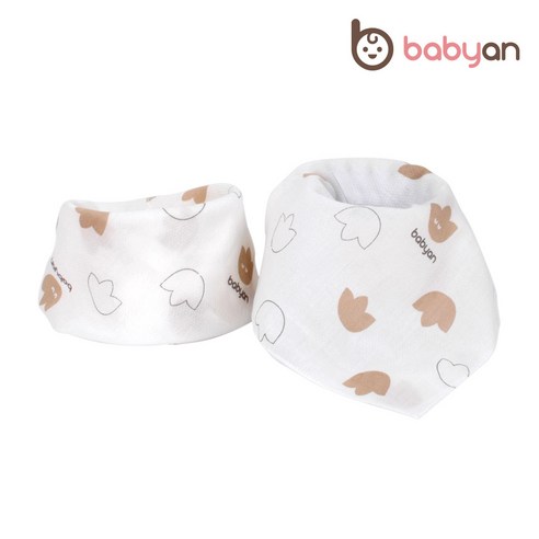 [베이비앙] 국내산 무형광 천기저귀&가제손수건&40수 아기목욕타올(오후5시이전 주문건 다음날도착), 05_오가닉 따숨이 행키빕, 5장