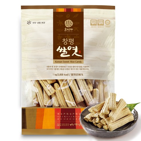 창평쌀엿 1kg 대한민국 식품명인 제21호 호정식품