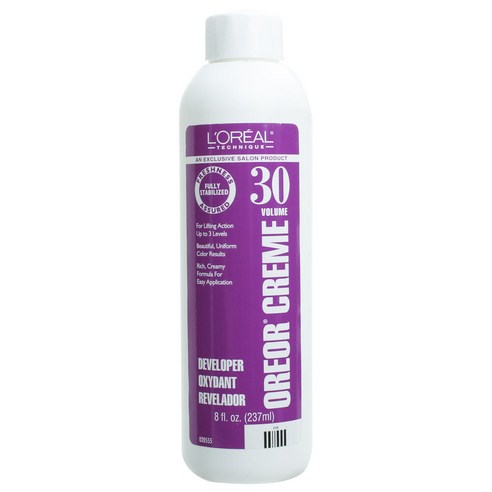L''Oreal 크림 30 볼륨 디벨로퍼, 1개