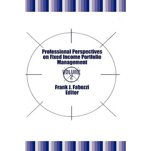 Professional Perspectives on Fixed Income Portfolio Management Volume 2 Hardcover, Wiley