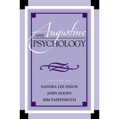 Augustine and Psychology Hardcover, Lexington Books