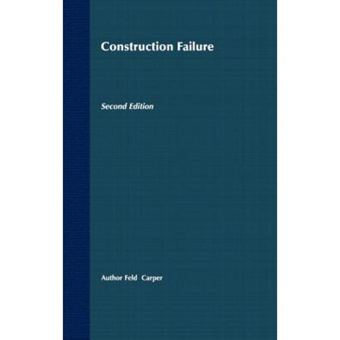 Construction Failure Hardcover, Wiley-Interscience