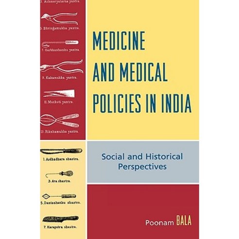 Medicine and Medical Policies in India: Social and Historical Perspectives Hardcover, Lexington Books