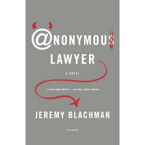 Anonymous Lawyer Paperback, Picador USA