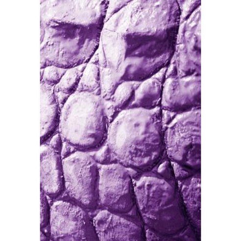 Alive! Crocodile Skin - Violet Duotone - Photo Art Notebooks (6 X 9 Series) Paperback, Blurb