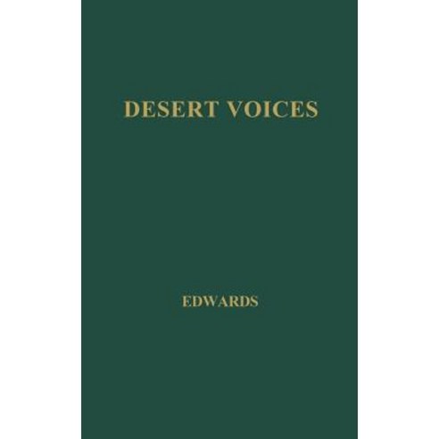 Desert Voices Hardcover, Praeger