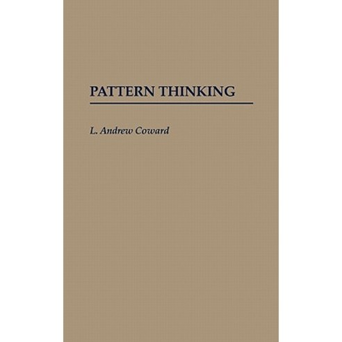 Pattern Thinking Hardcover, Praeger